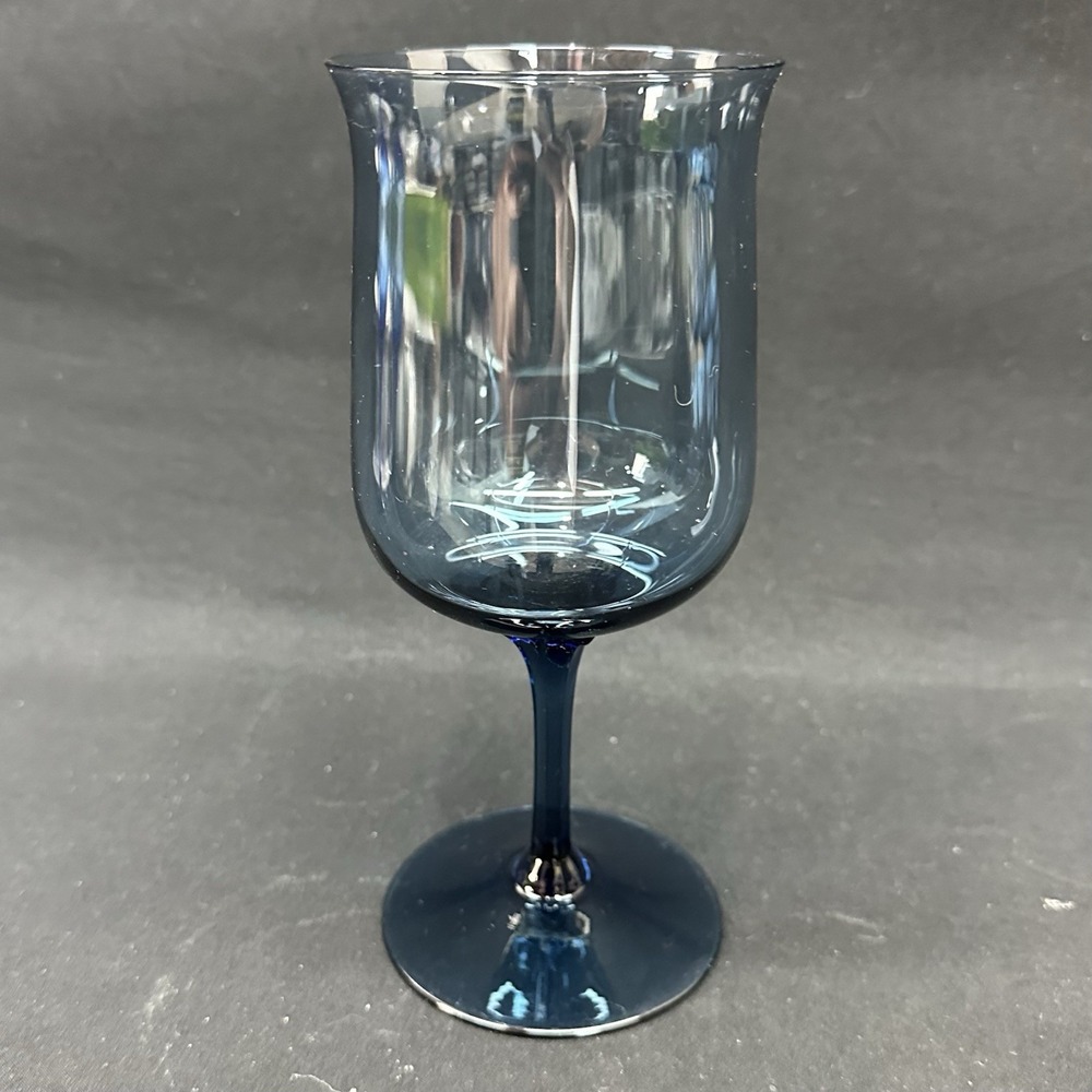 Lenox 'Blue Mist' 7 1/8" Crystal Water‎ Goblet, Set of 6 - Picture 6 of 14